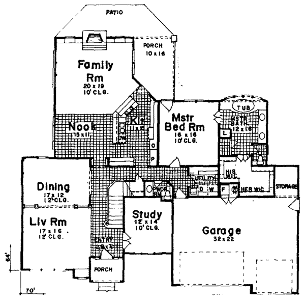 Main Floor Plan: 3-204
