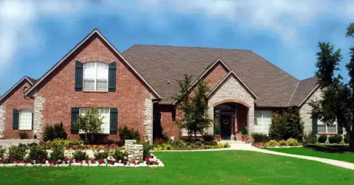 European house plans 3-206 - front exterior, 3,342 sq ft, 4 bed, 3 bath house plans | Monster House Plans