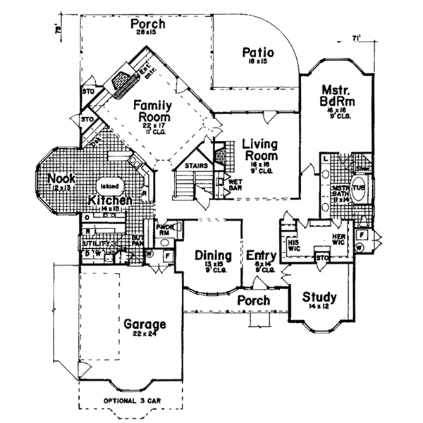 Main Floor Plan: 3-215