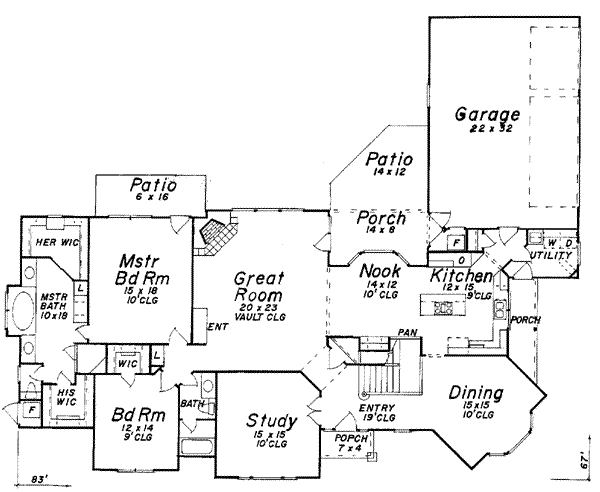Main Floor Plan: 3-216