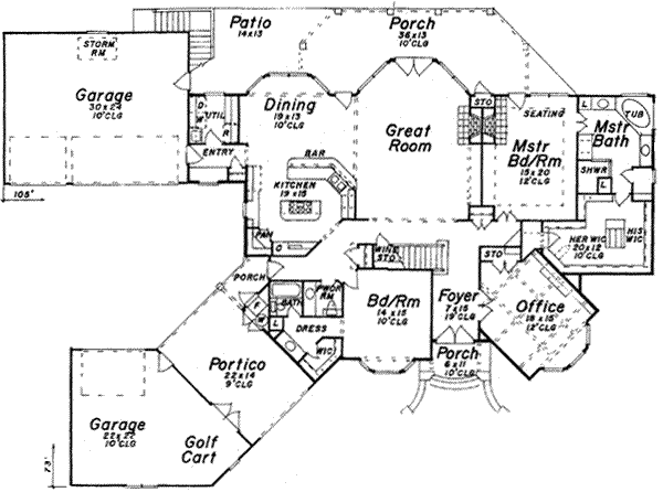 Main Floor Plan: 3-221