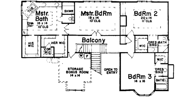 Upper/Second Floor Plan: 3-226