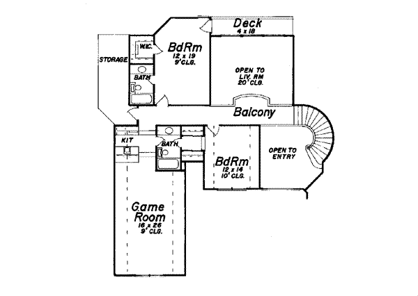 Upper/Second Floor Plan: 3-228