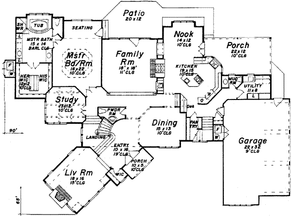 Main Floor Plan: 3-230