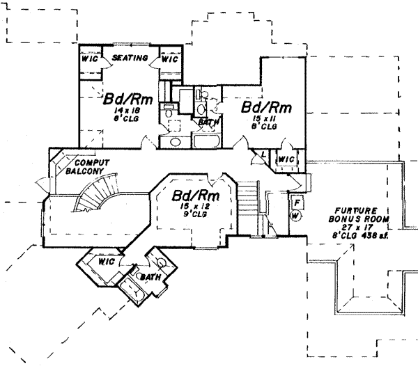 Upper/Second Floor Plan: 3-230