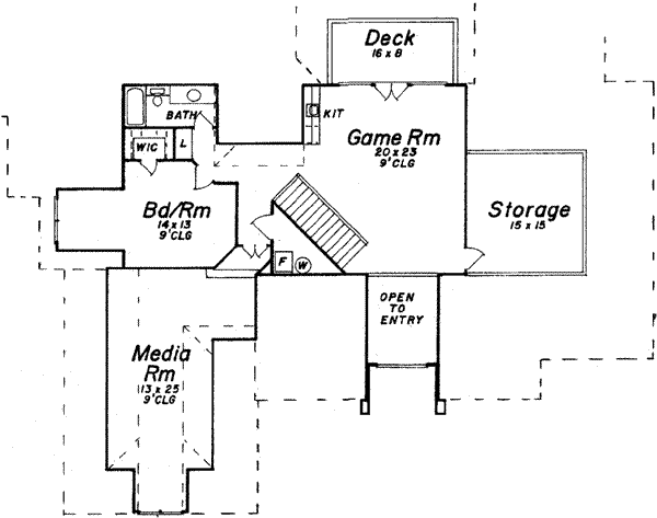 Upper/Second Floor Plan: 3-235