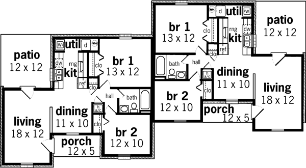 Main Floor Plan: 30-105