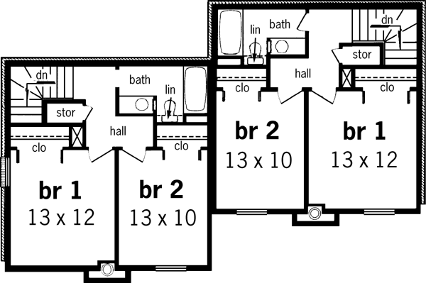 Upper/Second Floor Plan: 30-109