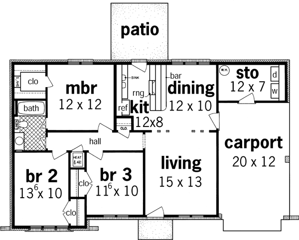 Main Floor Plan: 30-111