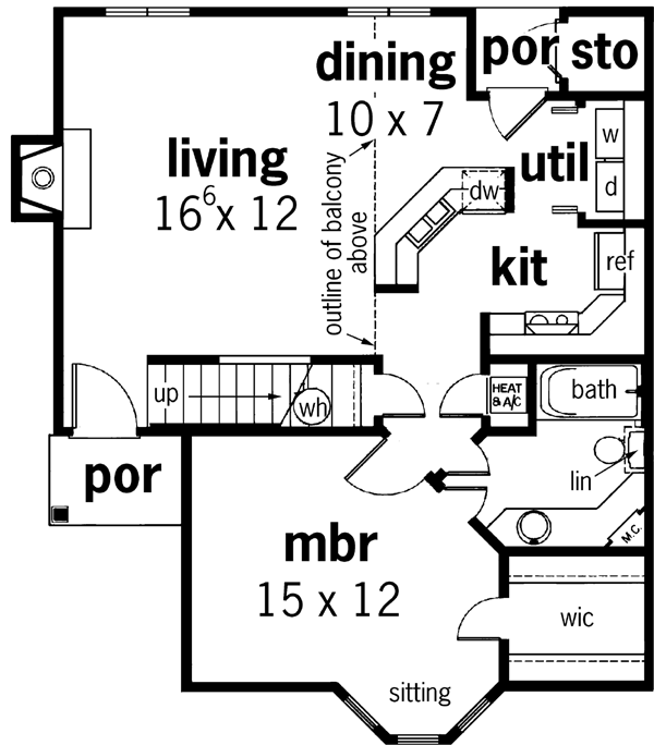 Main Floor Plan: 30-115