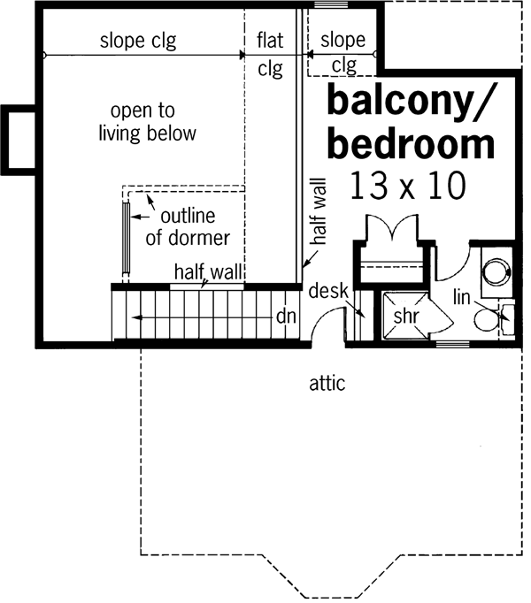 Upper/Second Floor Plan: 30-115
