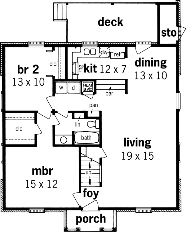 Main Floor Plan: 30-116