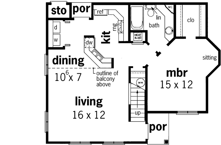 Main Floor Plan: 30-118