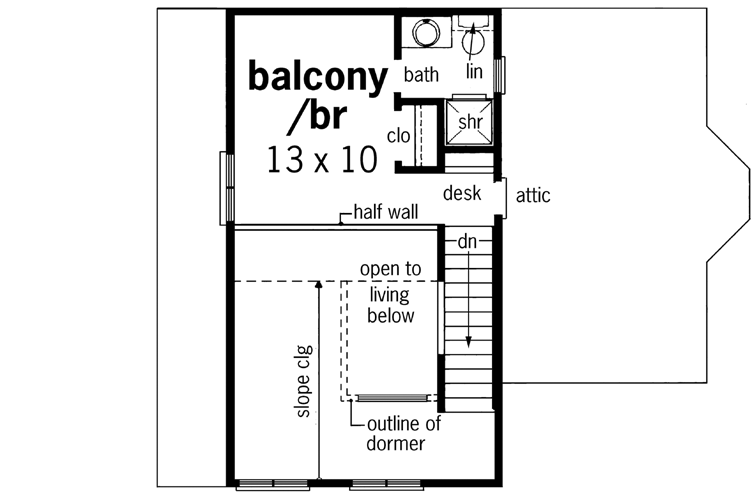 Upper/Second Floor Plan: 30-118