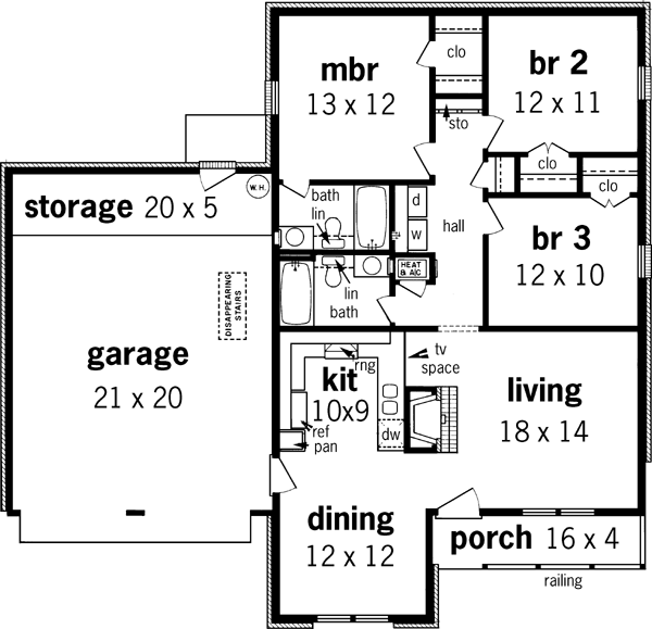 Main Floor Plan: 30-120