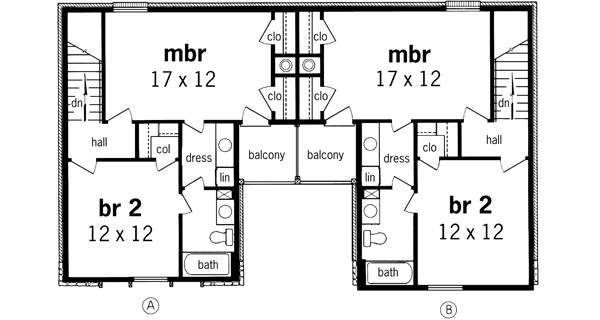 Upper/Second Floor Plan:30-123