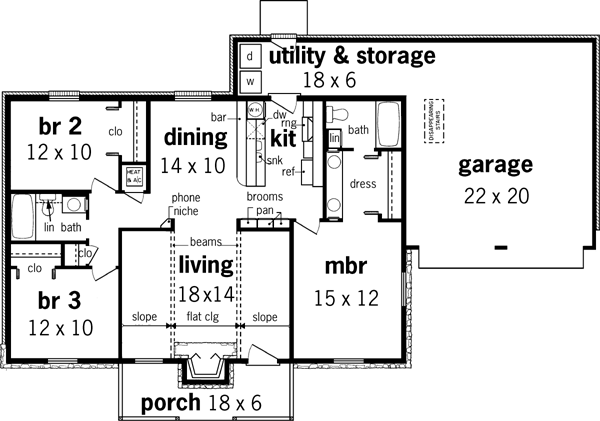 Main Floor Plan: 30-126