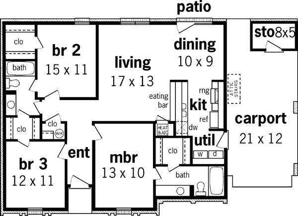 Main Floor Plan: 30-127