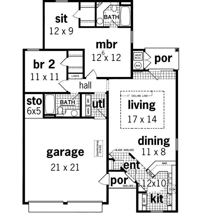 Main Floor Plan: 30-128