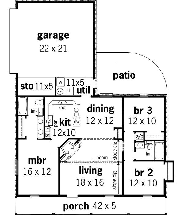 Main Floor Plan: 30-129