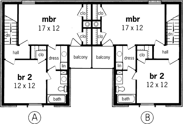 Upper/Second Floor Plan: 30-132