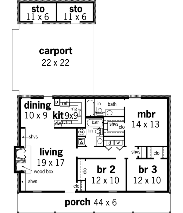 Main Floor Plan: 30-141
