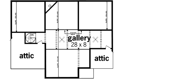 Upper/Second Floor Plan: 30-142