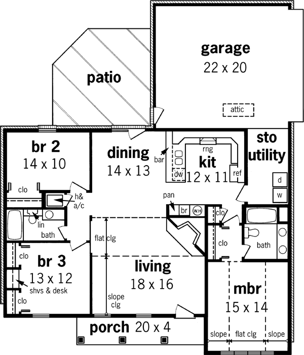 Main Floor Plan: 30-146