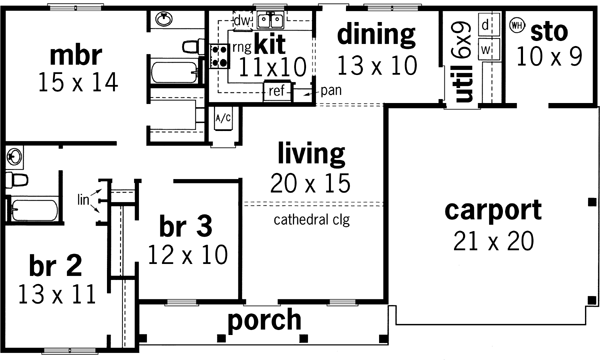 Main Floor Plan: 30-148
