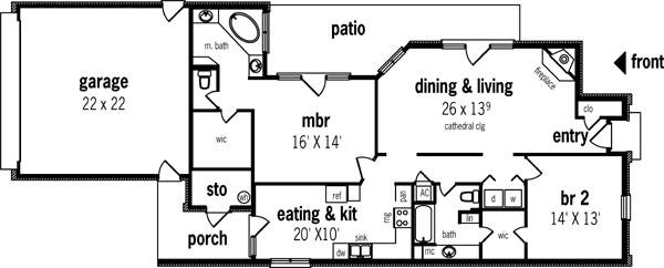 Main Floor Plan: 30-149