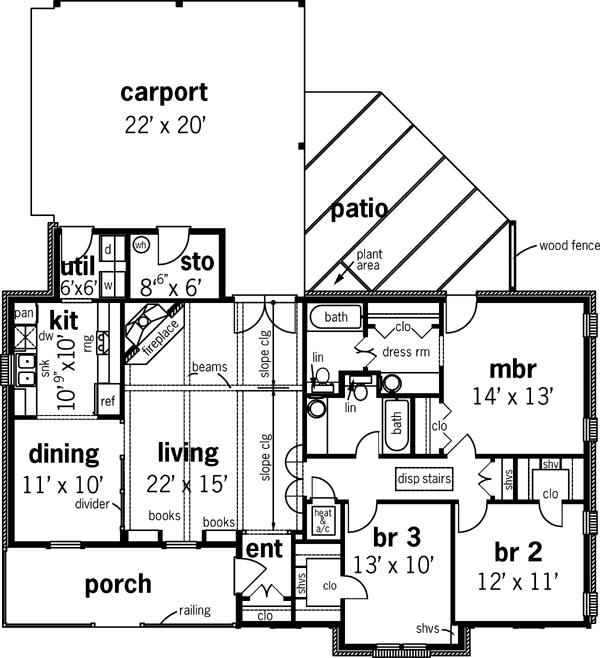 Main Floor Plan: 30-150