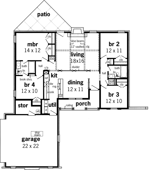 Main Floor Plan: 30-151