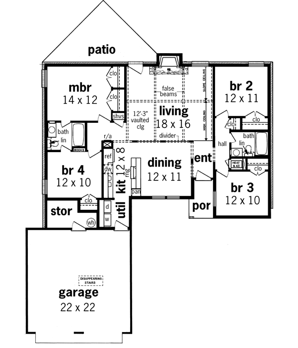 Main Floor Plan: 30-155