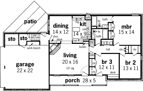 Main Floor Plan: 30-157