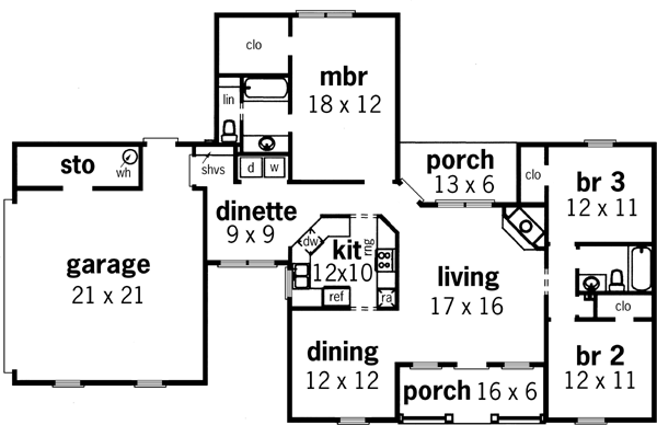 Main Floor Plan: 30-159
