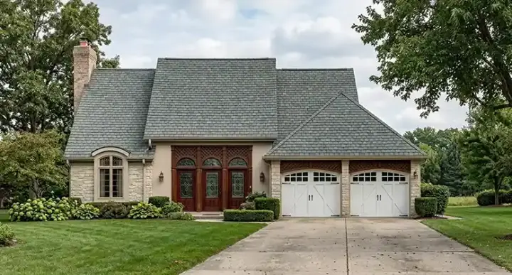 European house plans 30-162 - front exterior, 1,408 sq ft, 3 bed, 2 bath house plans | Monster House Plans