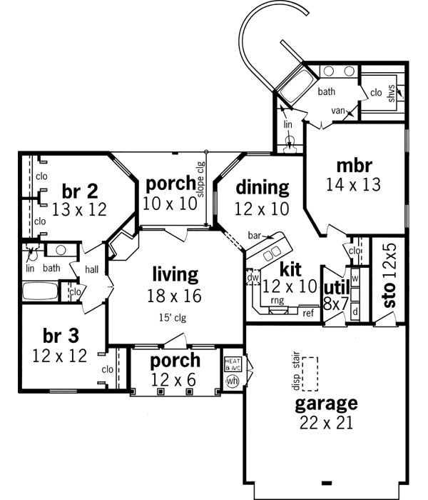 Main Floor Plan: 30-162