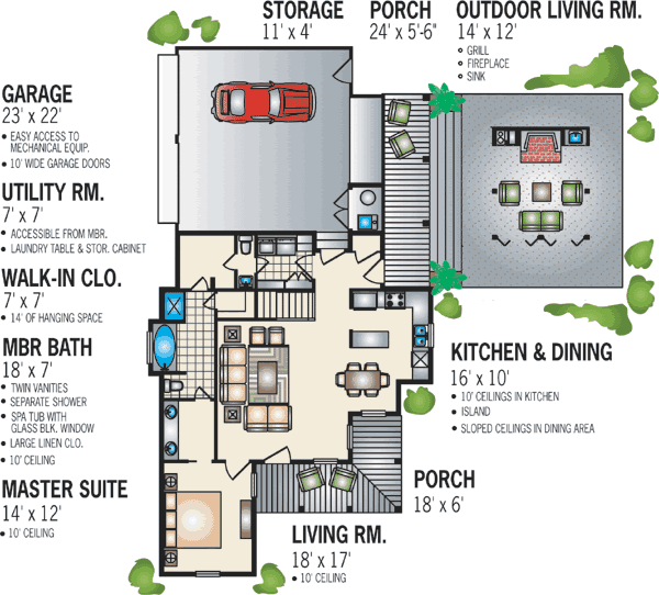 Main Floor Plan: 30-168