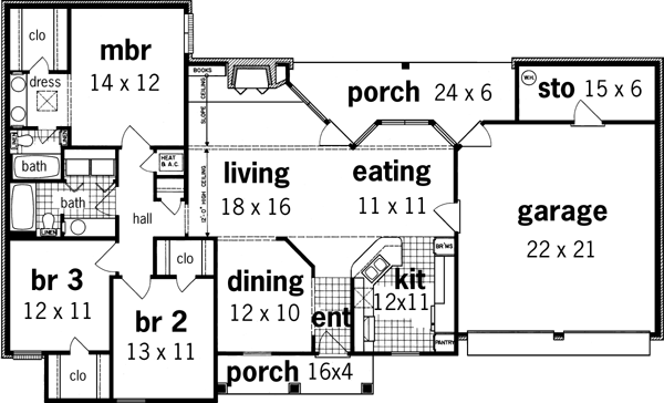 Main Floor Plan: 30-173