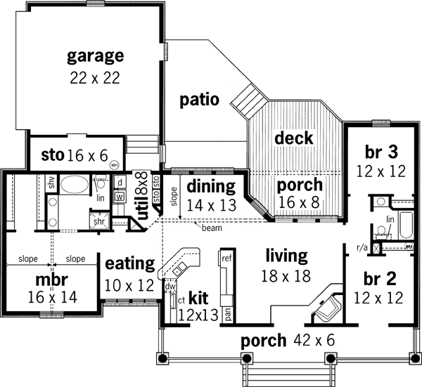 Main Floor Plan: 30-175