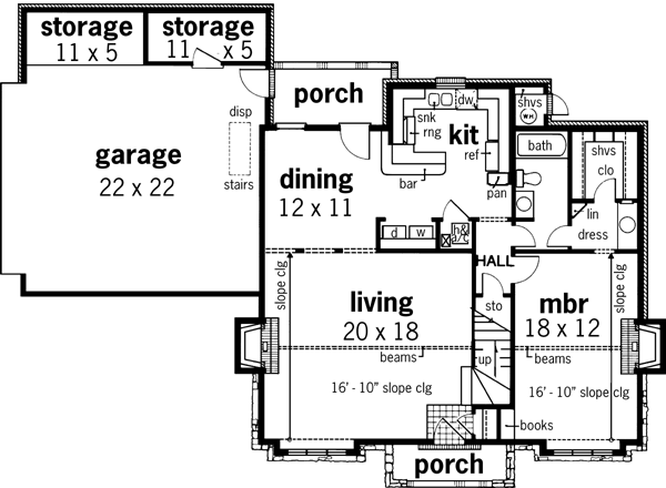 Main Floor Plan: 30-179