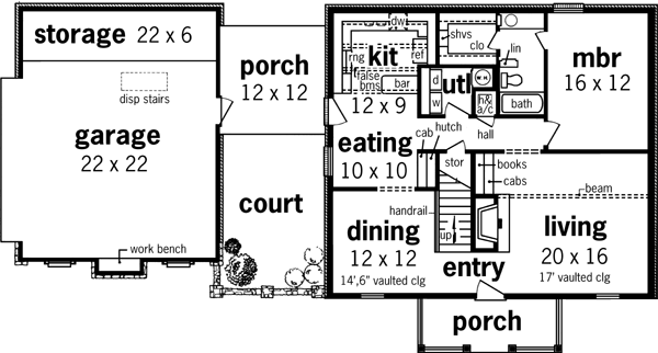 Main Floor Plan: 30-181