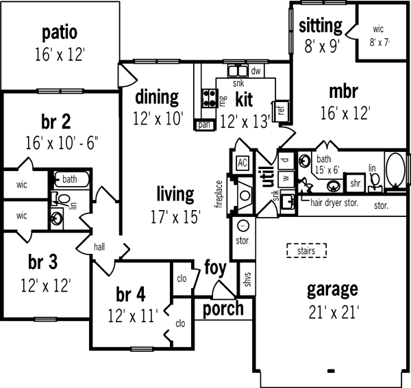 Main Floor Plan: 30-182