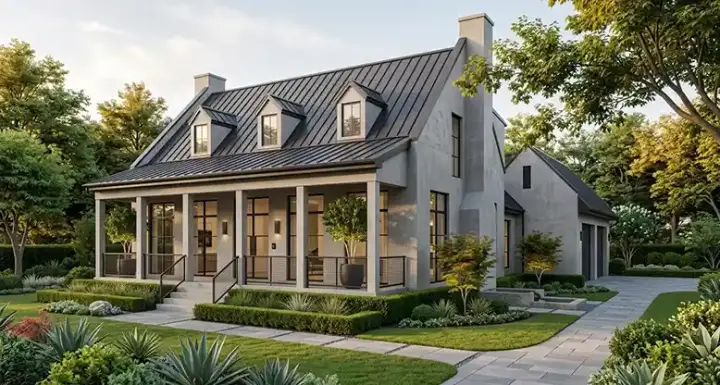 Southern house plans 30-187 - front exterior, 1,700 sq ft, 3 bed, 2 bath house plans | Monster House Plans