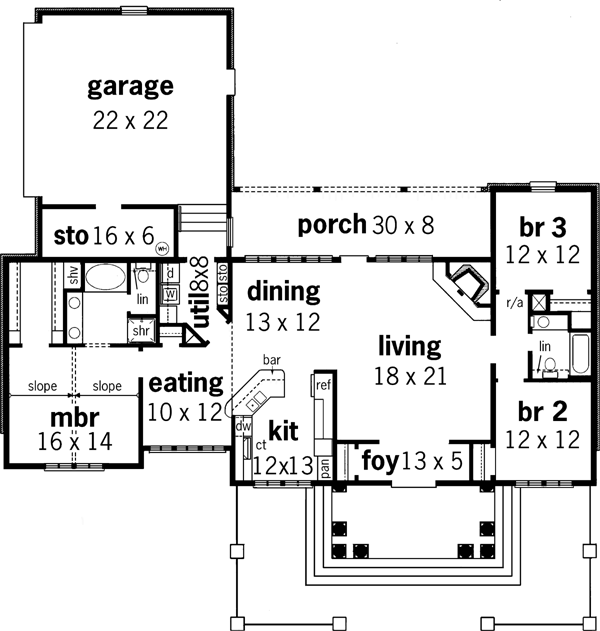 Main Floor Plan: 30-188