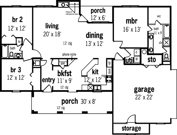 Main Floor Plan: 30-189