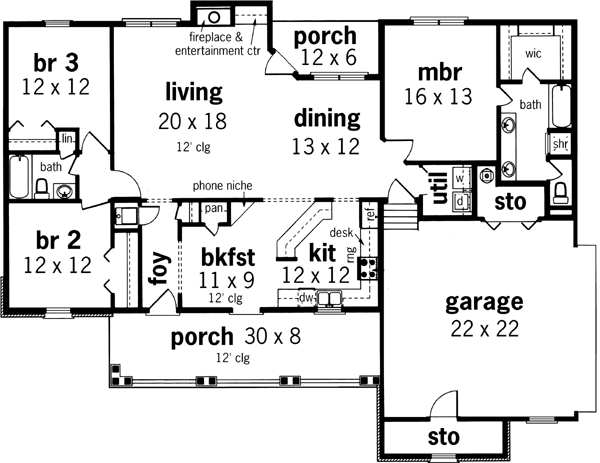Main Floor Plan: 30-191
