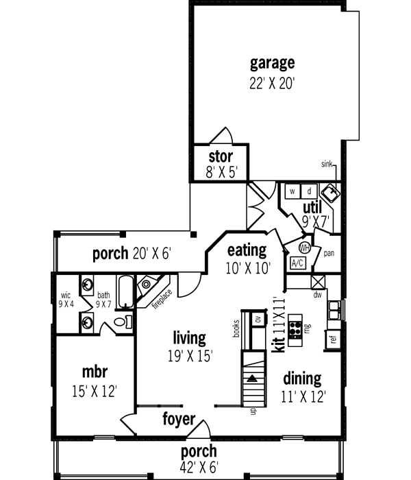 Main Floor Plan: 30-193
