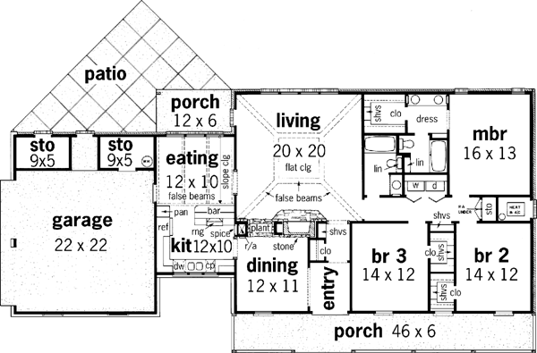 Main Floor Plan: 30-194