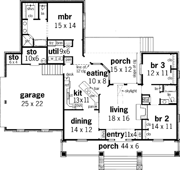Main Floor Plan: 30-195